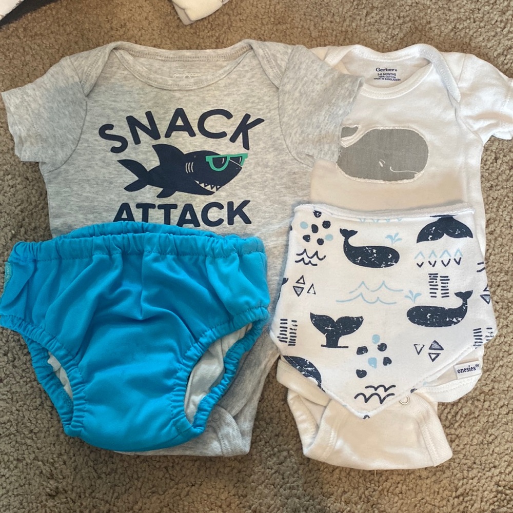 Ocean themed baby bundle